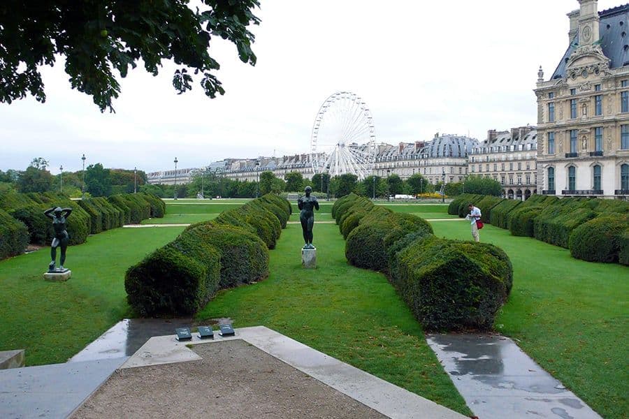 Les Jardins du Carrousel overview