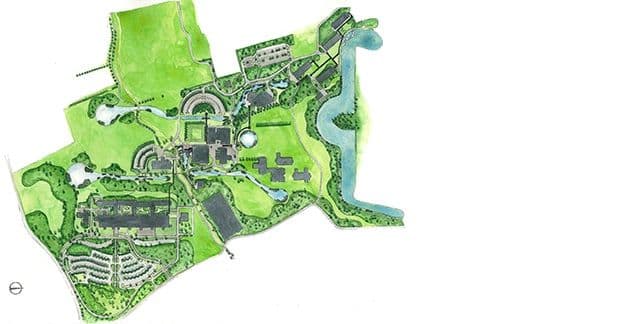 UA Wilrijk Campus masterplan