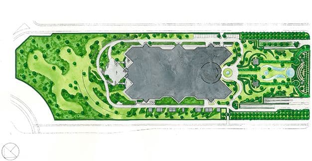 BGL BNP Paribas site masterplan