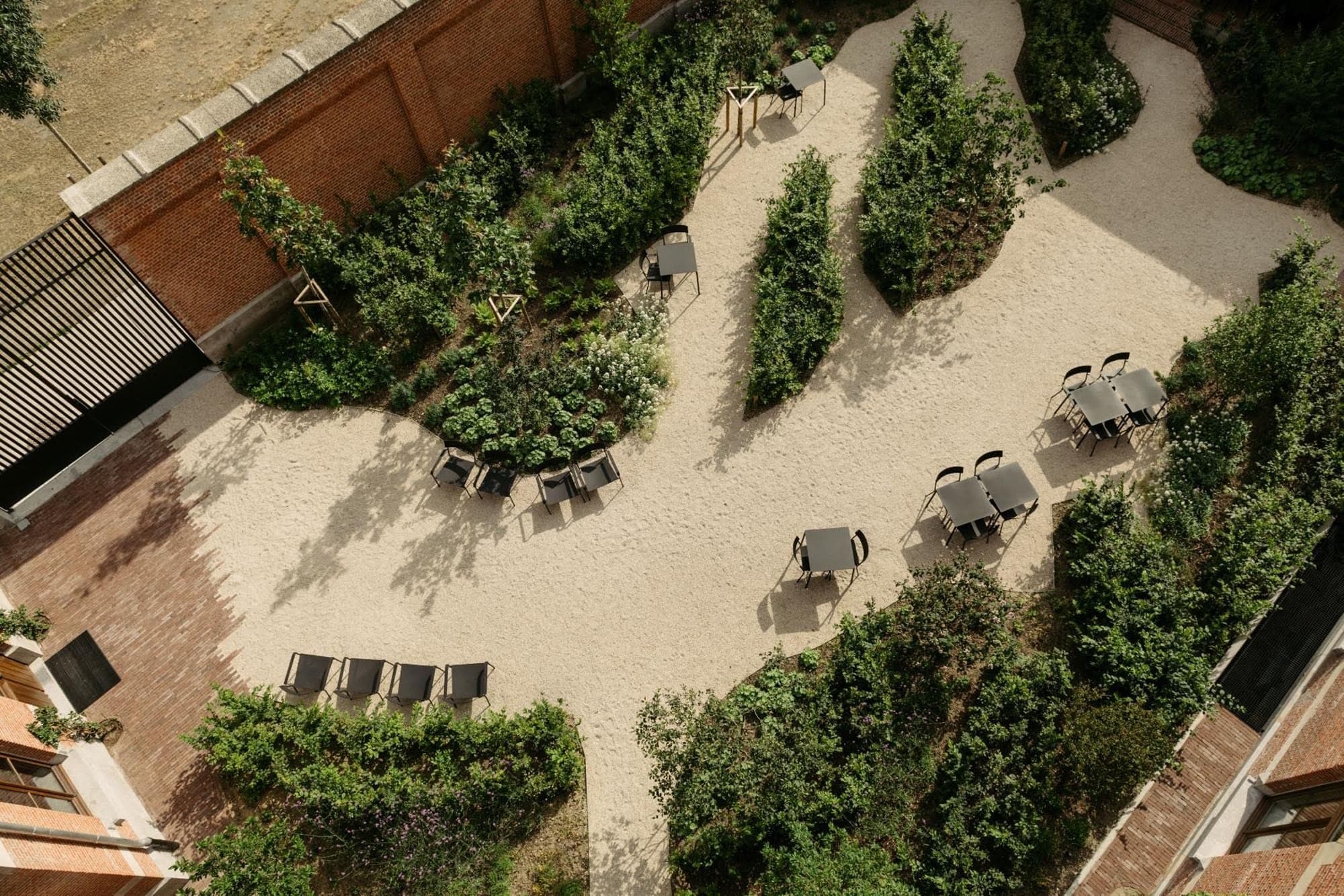 Three exclusive gardens for the August Hotel in Antwerp (BE)