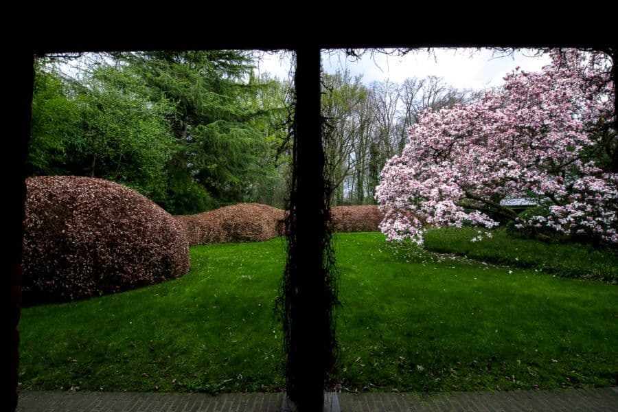 Herbosch garden rear view