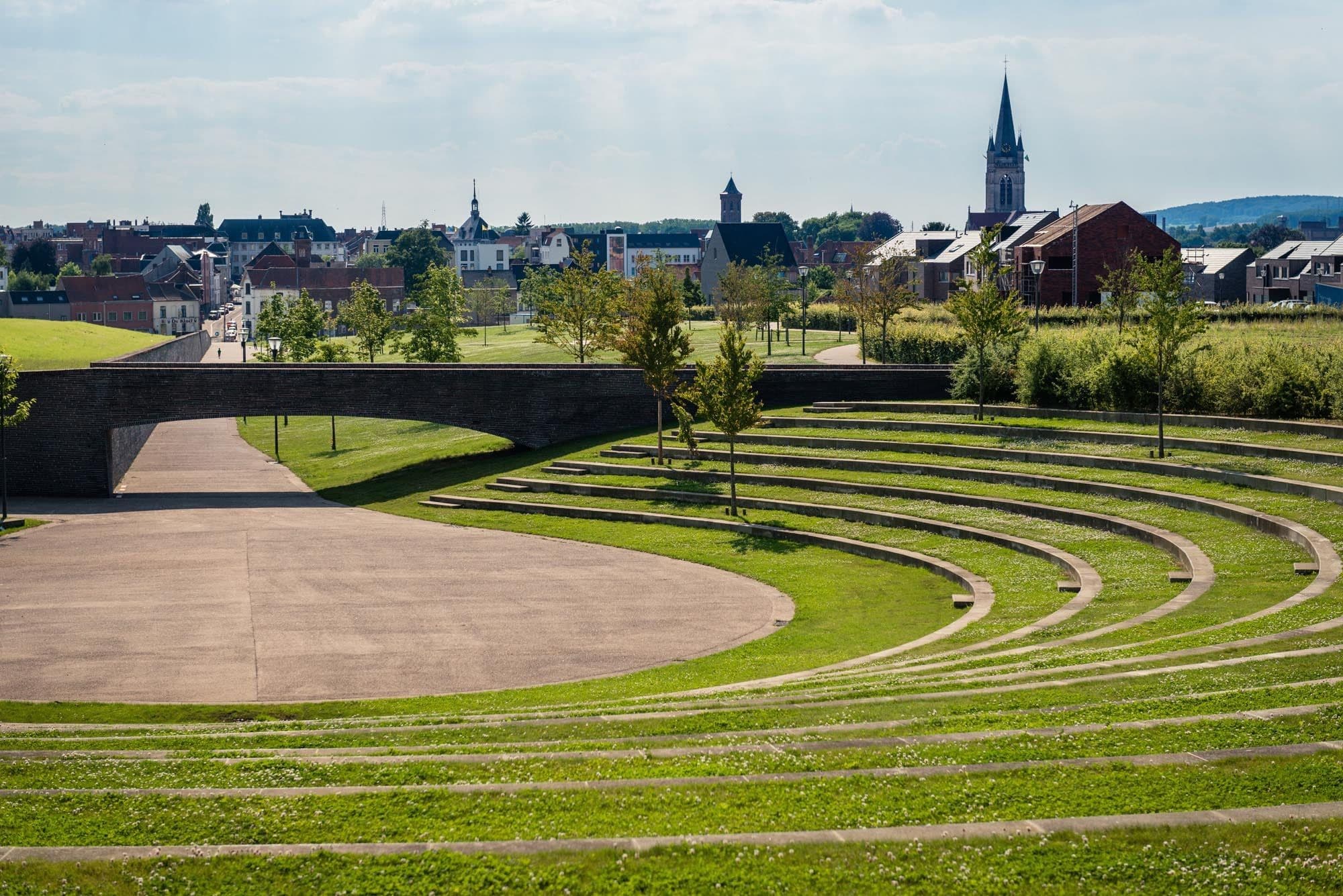 Construction has begun on ‘De Stadstuin’ Phase II, located in Ronse, Belgium