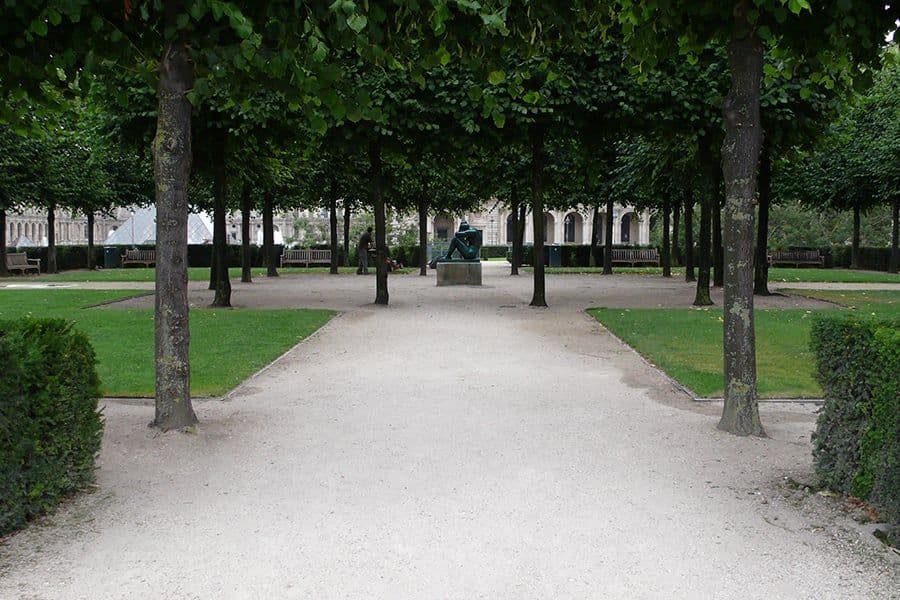 Les Jardins du Carrousel hedge parterre