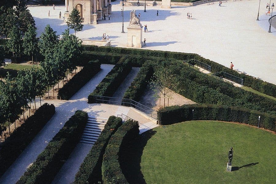 Les Jardins du Carrousel topiary