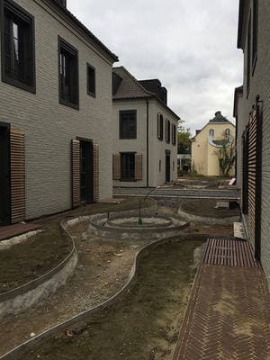 Rheinblick Residences Bonn, landscape construction in progress
