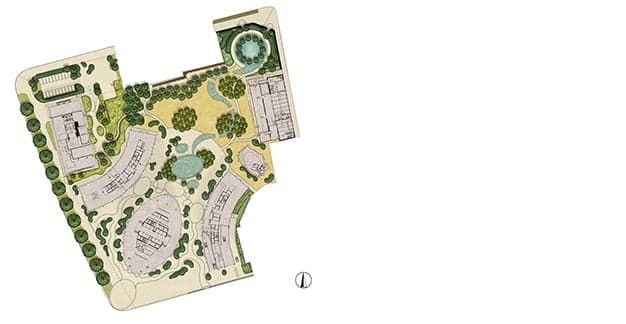 Plac Europejski site plan