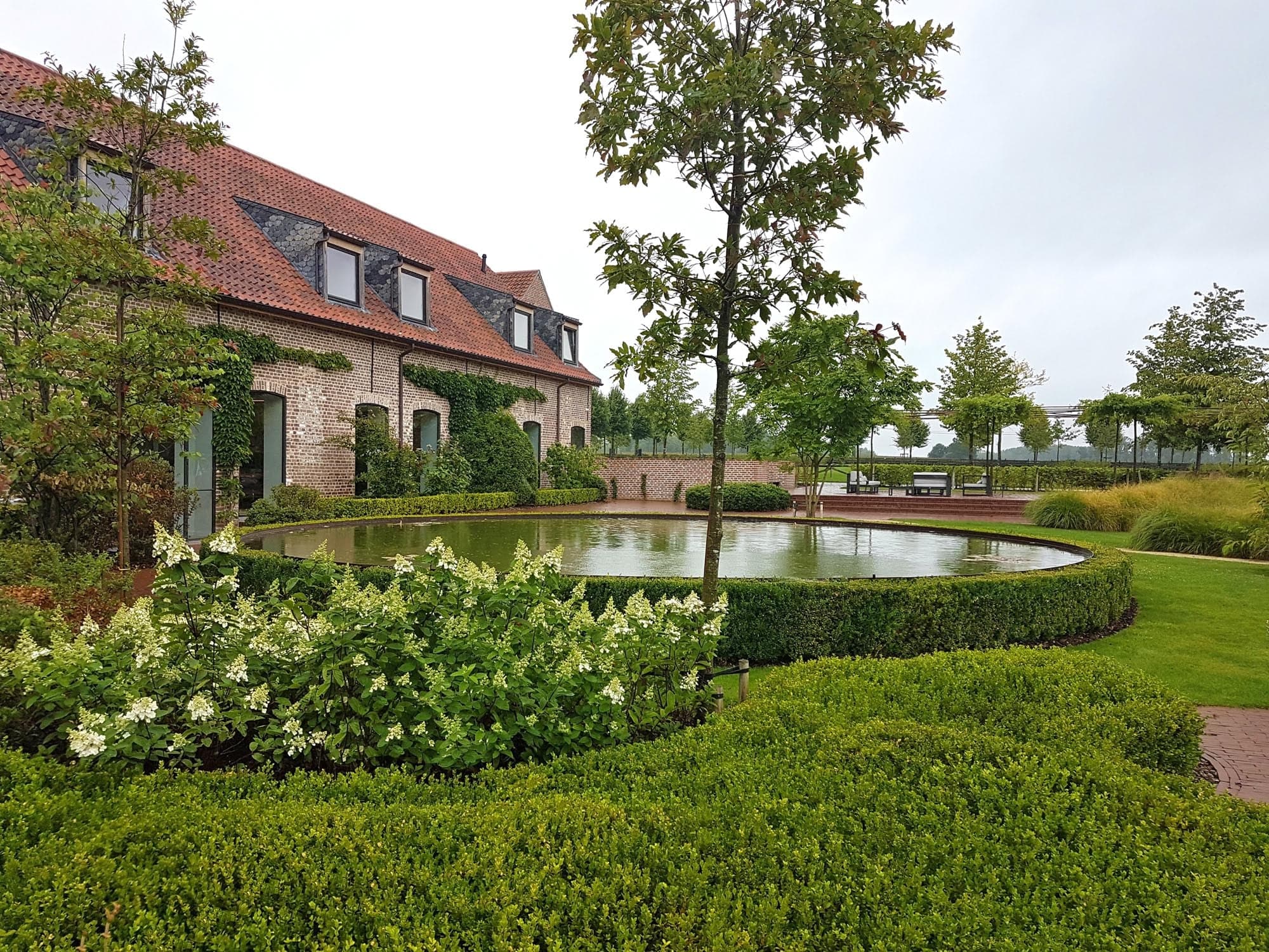 Landscape construction in progress: Stephex Stables, Wolvertem-Meise