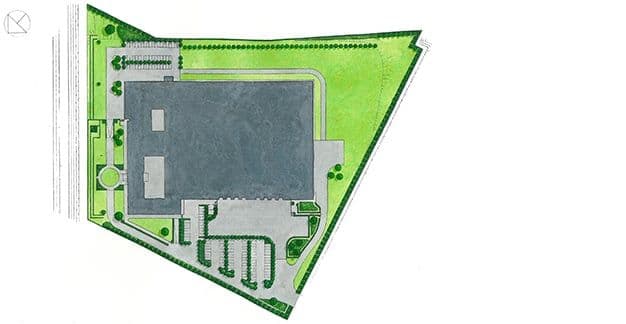 BMW Belux site plan drawing