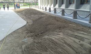 Warsaw Spire: making of … the "Plac Europejski" or European Square