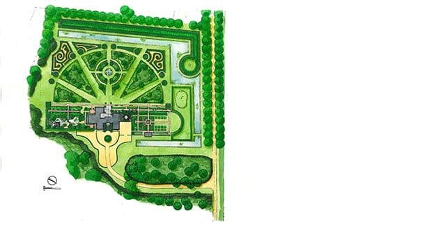 Baruch garden plan