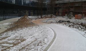 Warsaw Spire: making of … the "Plac Europejski" or European Square