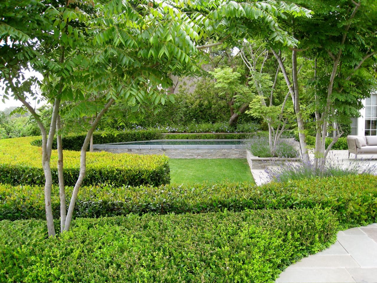 California garden overview