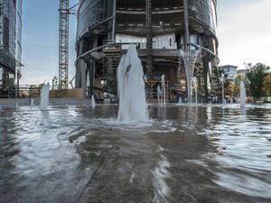 Warsaw Spire: making of … the "Plac Europejski" or European Square