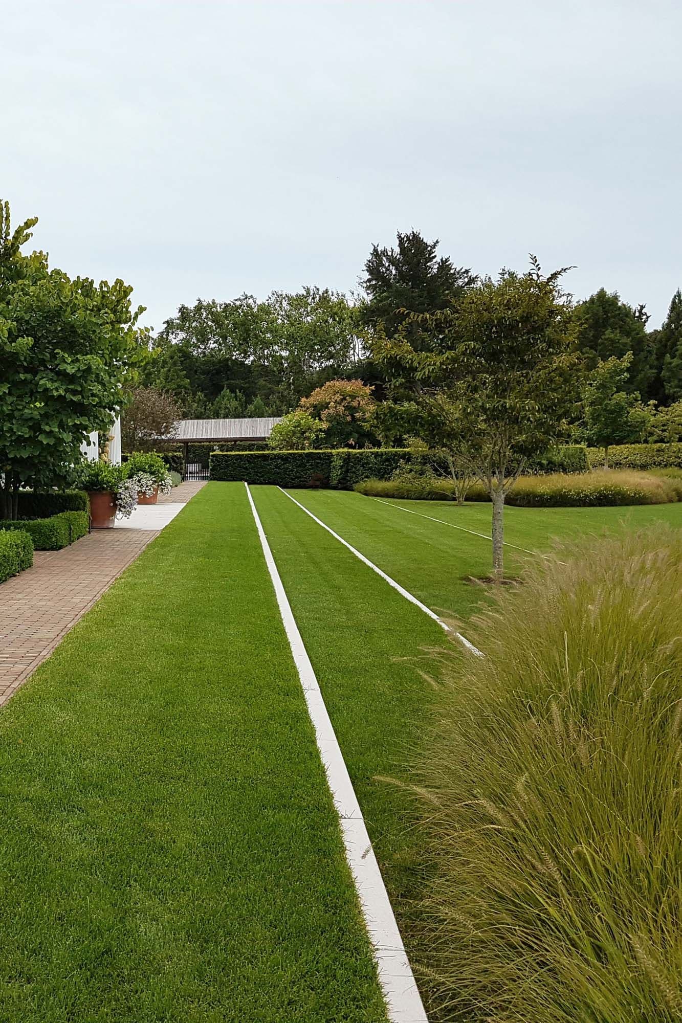Private garden New York estate
