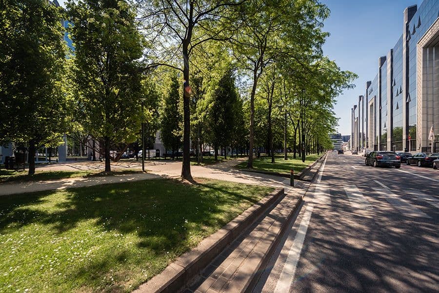 Albert II-laan green promenade