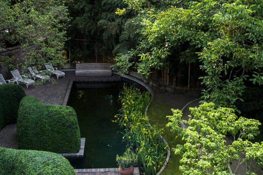 Guesthouse Cabosse bamboo planting