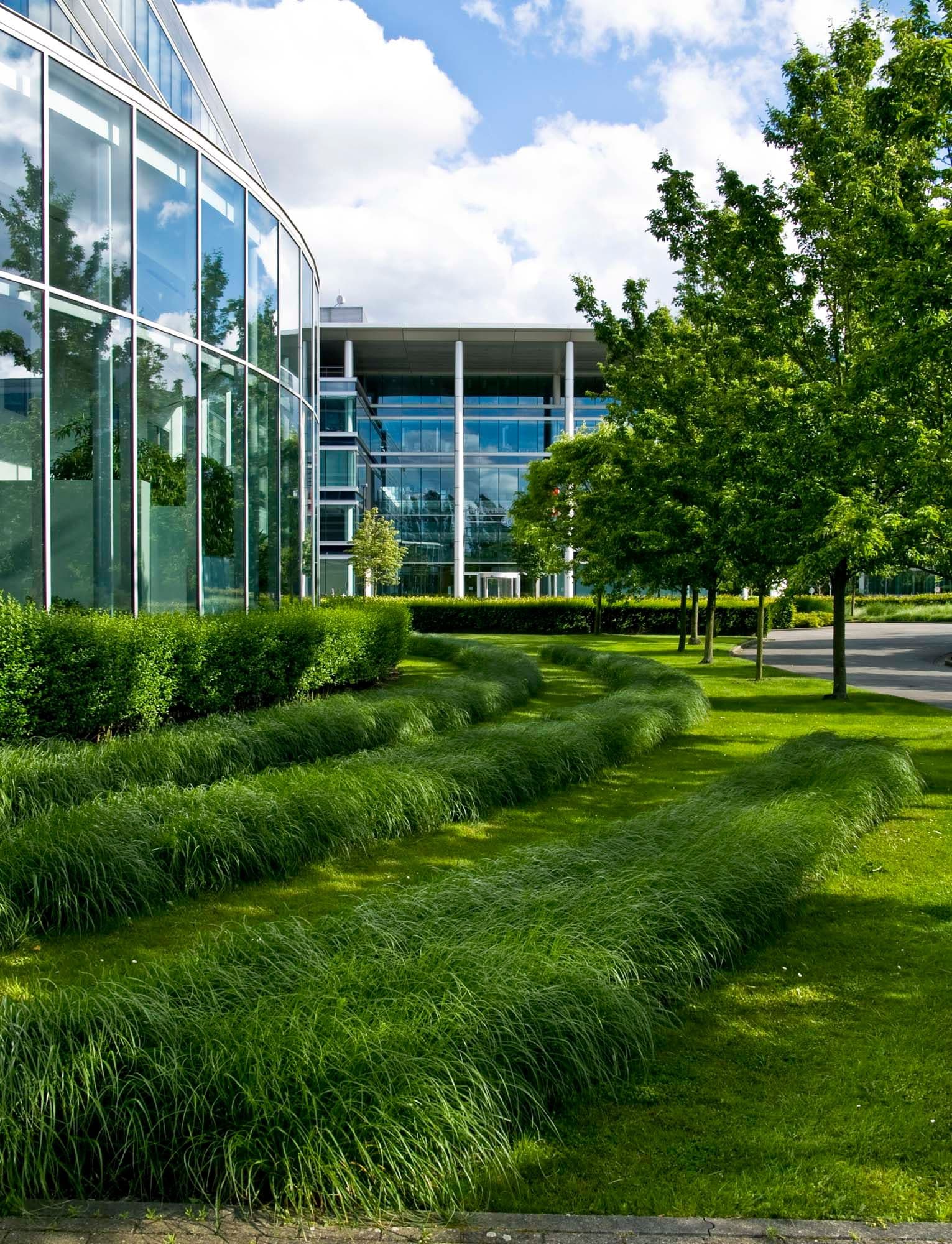 Léopold Square Office Park landscape garden