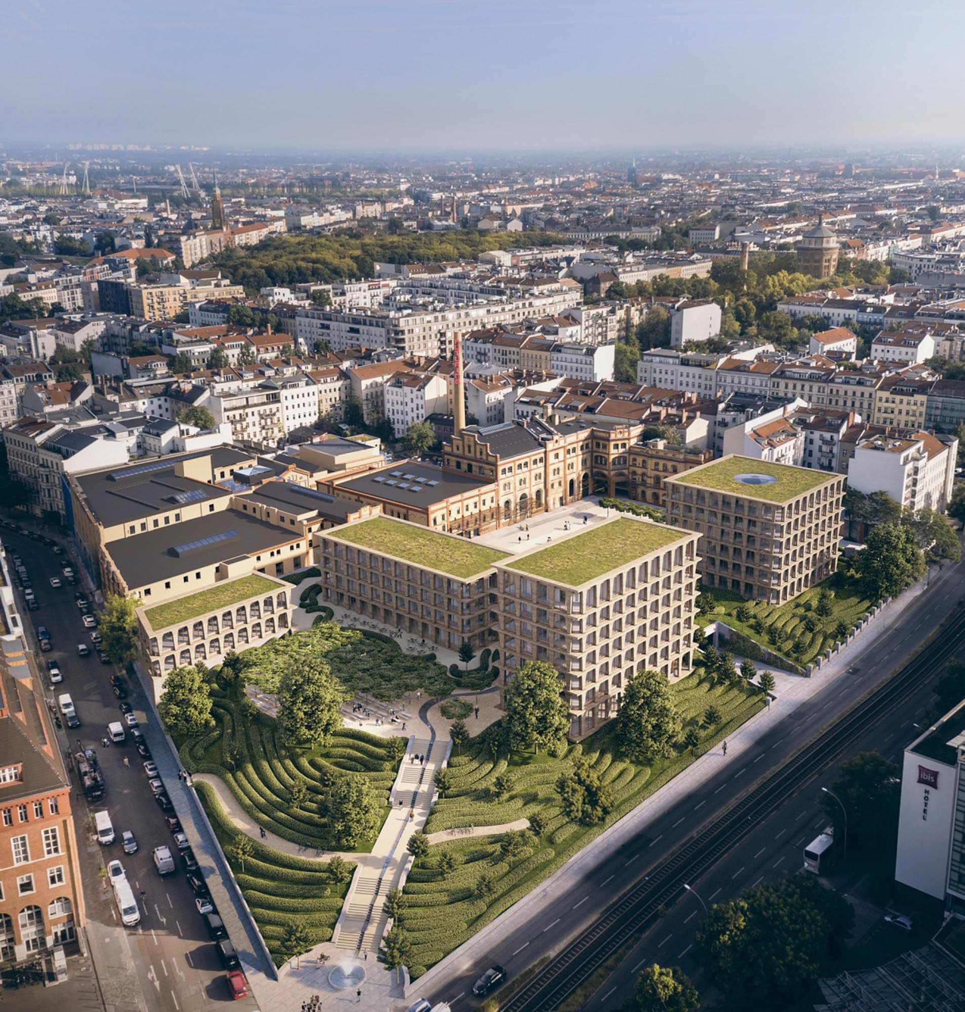 Bötzow Brewery in Berlin to be transformed into a bustling urban hub