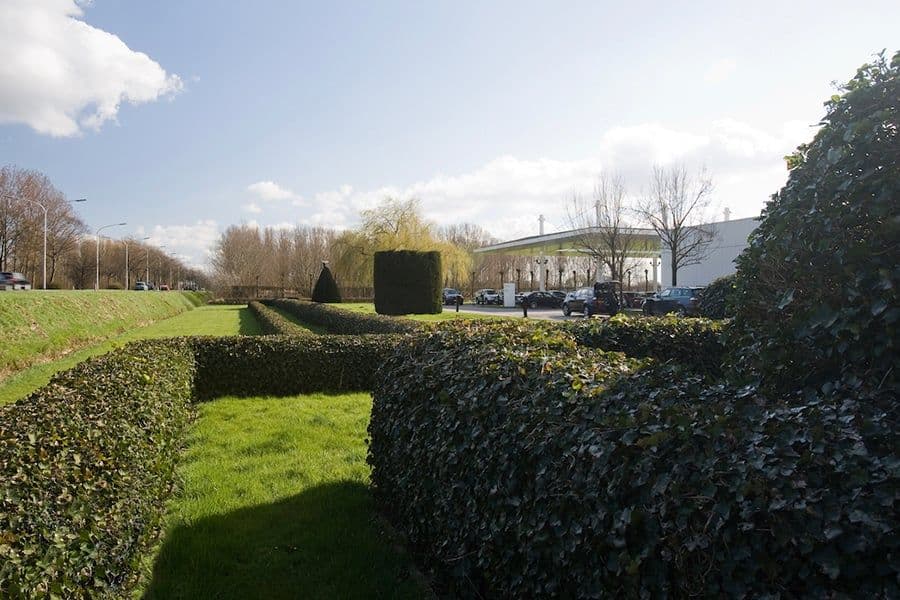BMW Belux landscape with mature trees