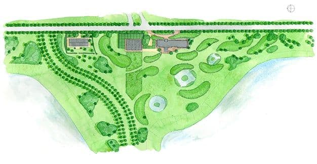 ‘t Kristallijn site plan