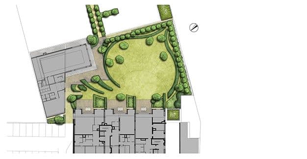 Vinkenhof garden plan