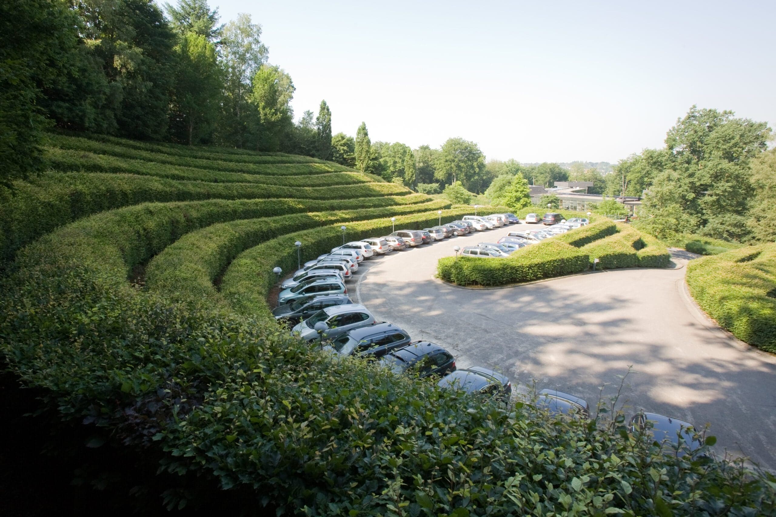 L’Hoist corporate headquarters garden