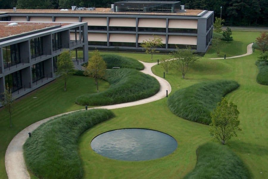 Ernsting's Family Campus hedge patterns