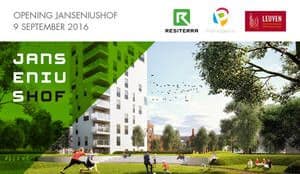 Opening Janseniushof Leuven, Belgium