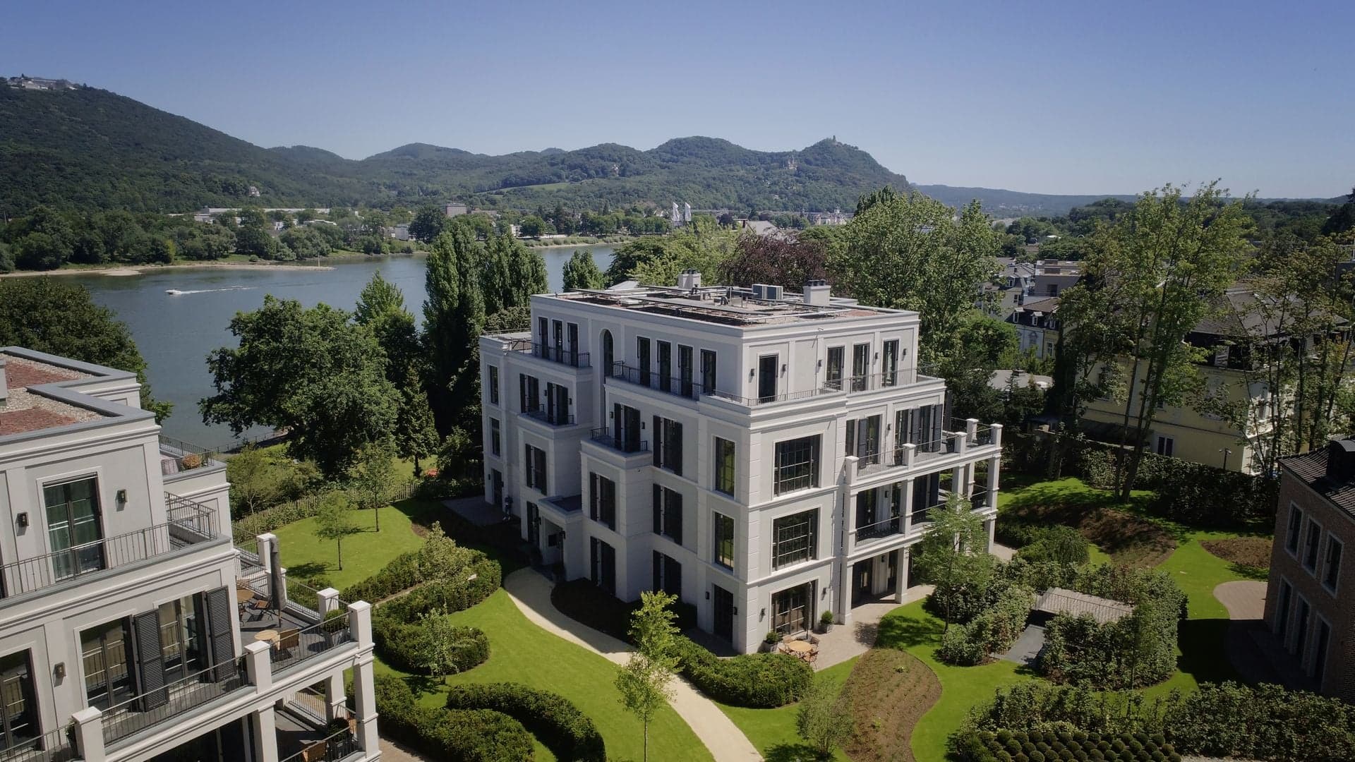 Rheinblick Residences park landscape Bonn